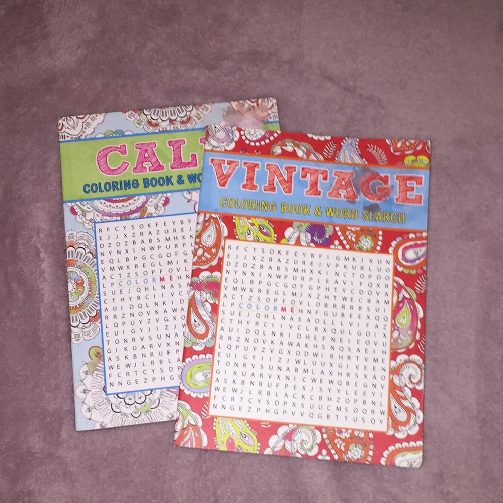 Word Search Color Books